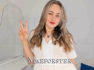 Maeforster