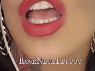 RoseNeckTattoo